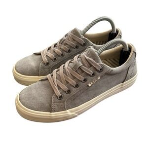 Taos Plim Soul Gray‎ Sneakers Women's Size 7 Canvas Lace Up